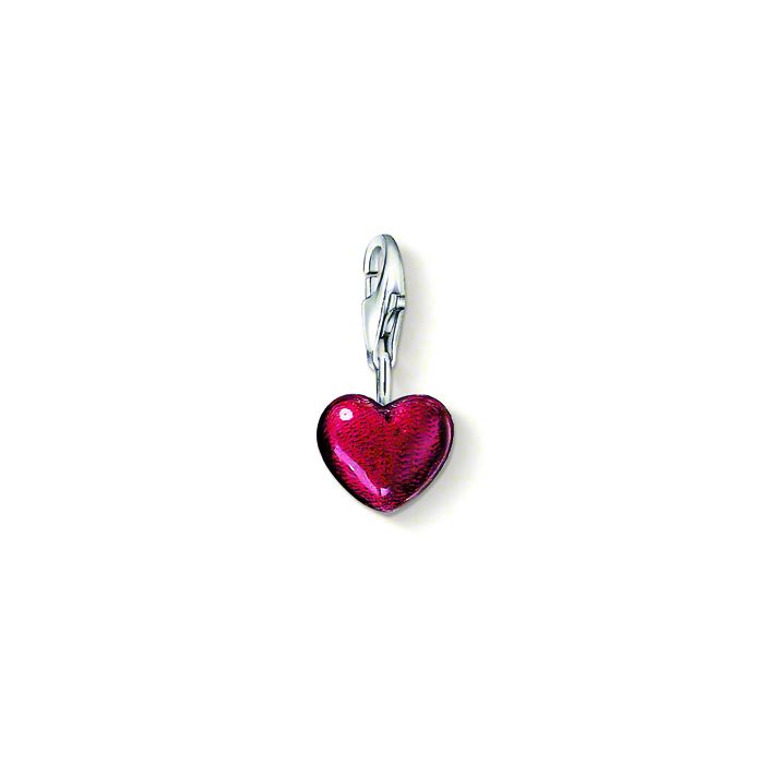 Thomas Sabo Charm röd hjärta 0794-007-10 main product photo