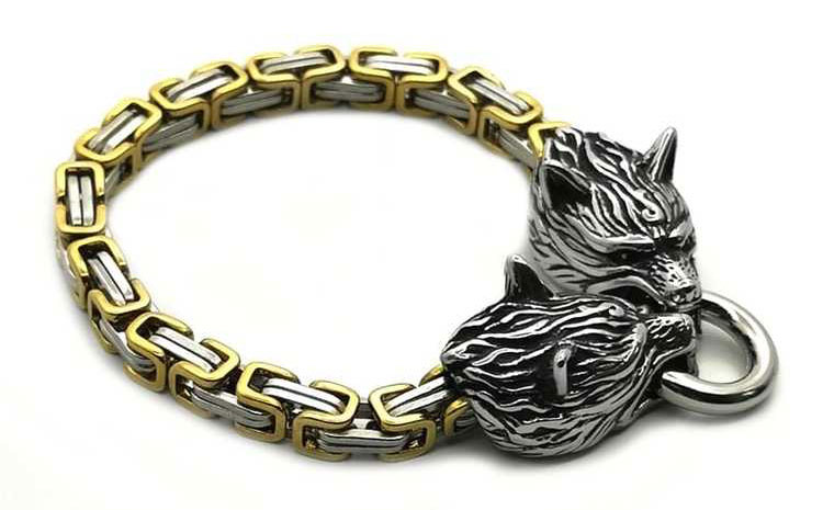 Varia Design Golden Wolves armband