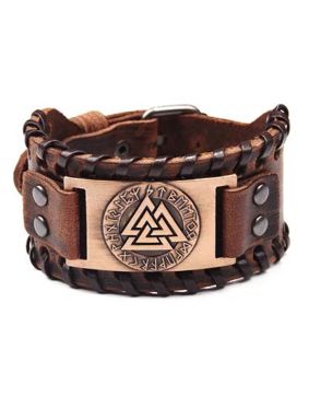 Varia Design Valknut armband brons