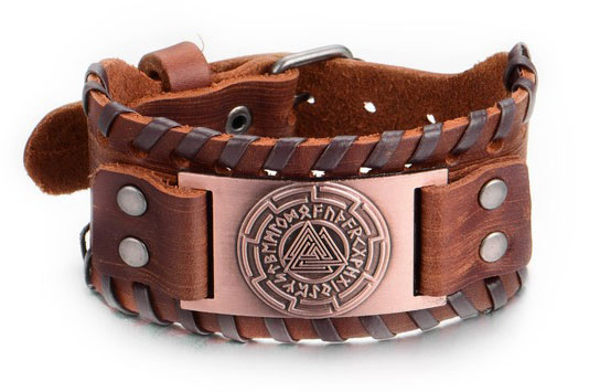 Varia Design Valknut Gotland armband brons