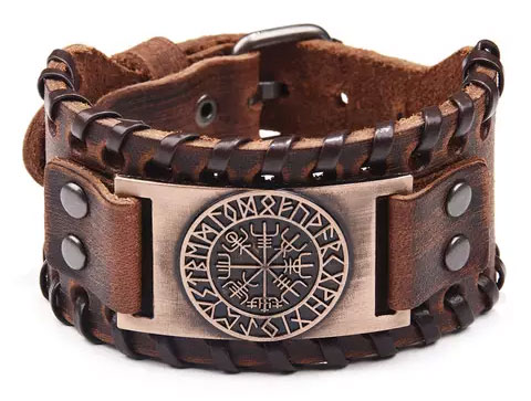 Varia Design Vegvisir armband brons