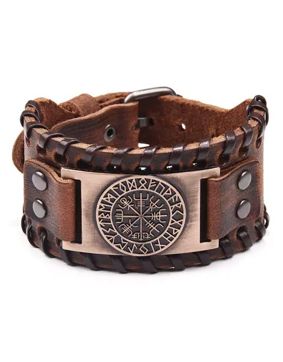 Varia Design Vegvisir armband brons