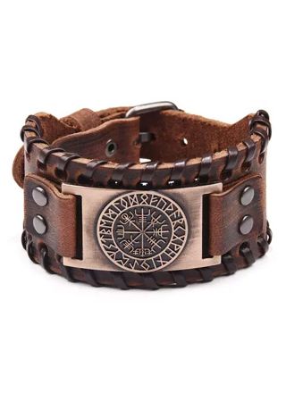 Varia Design Vegvisir armband brons
