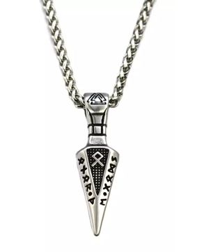 Varia Design Arrow Valknut halsband