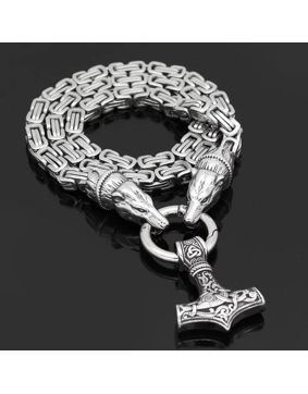 Varia Design Bears Silver halsband