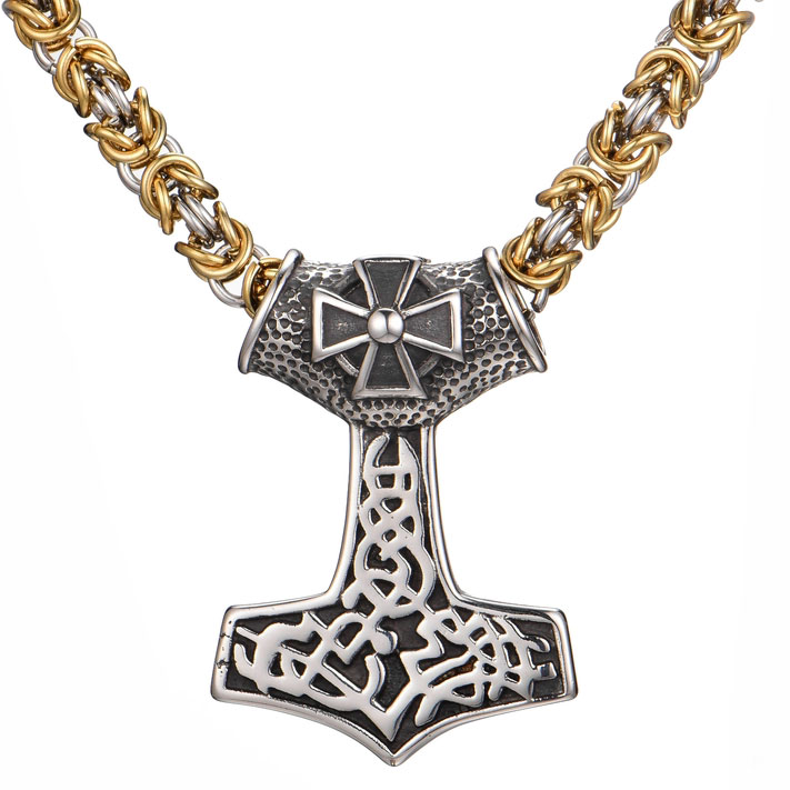 Varia Design Kungslänk Tor halsband guld