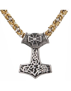 Varia Design Kungslänk Tor halsband guld