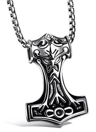 Varia Design Mjölner halsband silver