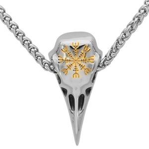 Varia Design Munin Aegishjalmur halsband guld  main product photo