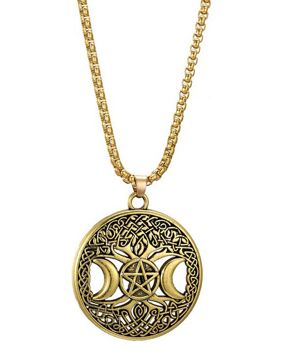 Varia Design Triple Moon halsband guld