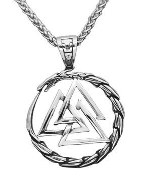 Varia Design Valknut Jörmungand halsband