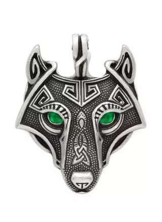 Varia Design Wolf Freke halsband grön