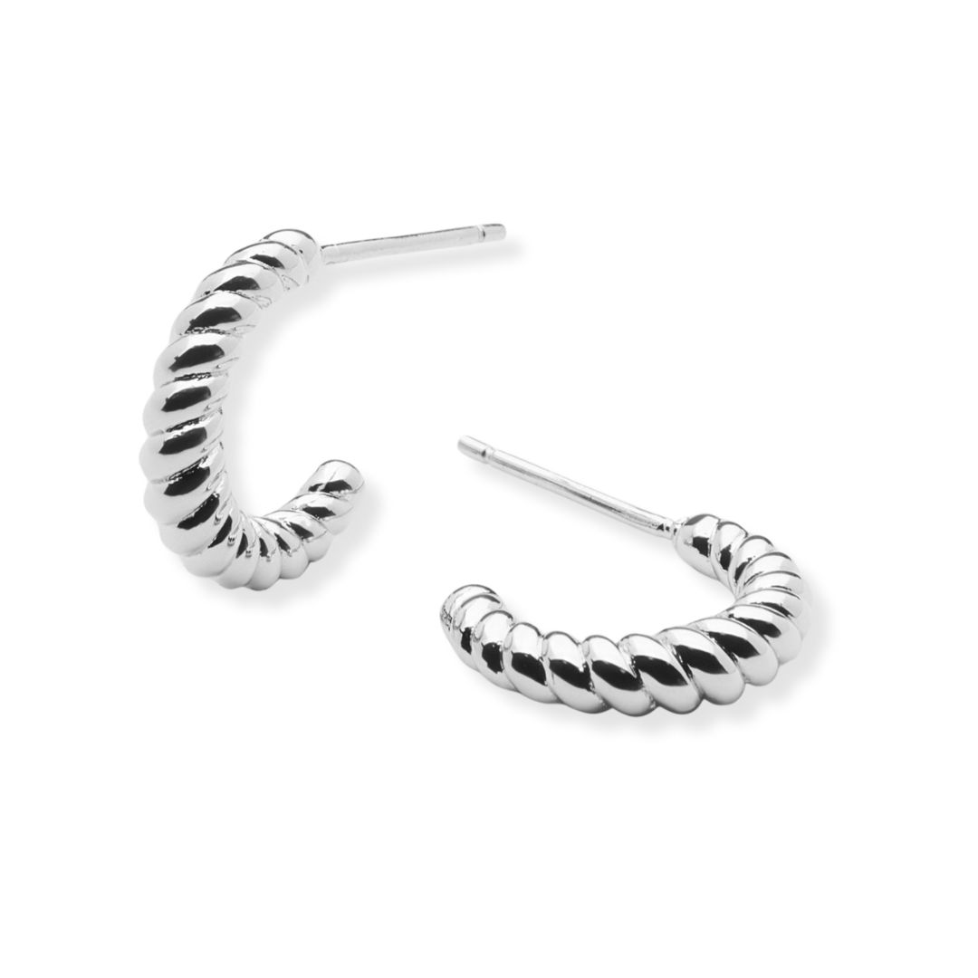 Sparv Dreamy Drift silverfärgade örhängen 1910201