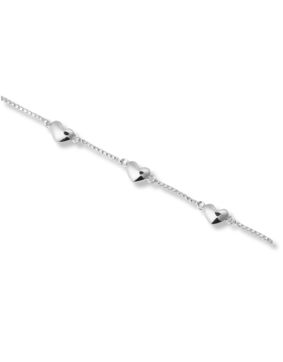 Sparv Little Hearts silverfärgat armband 2280201