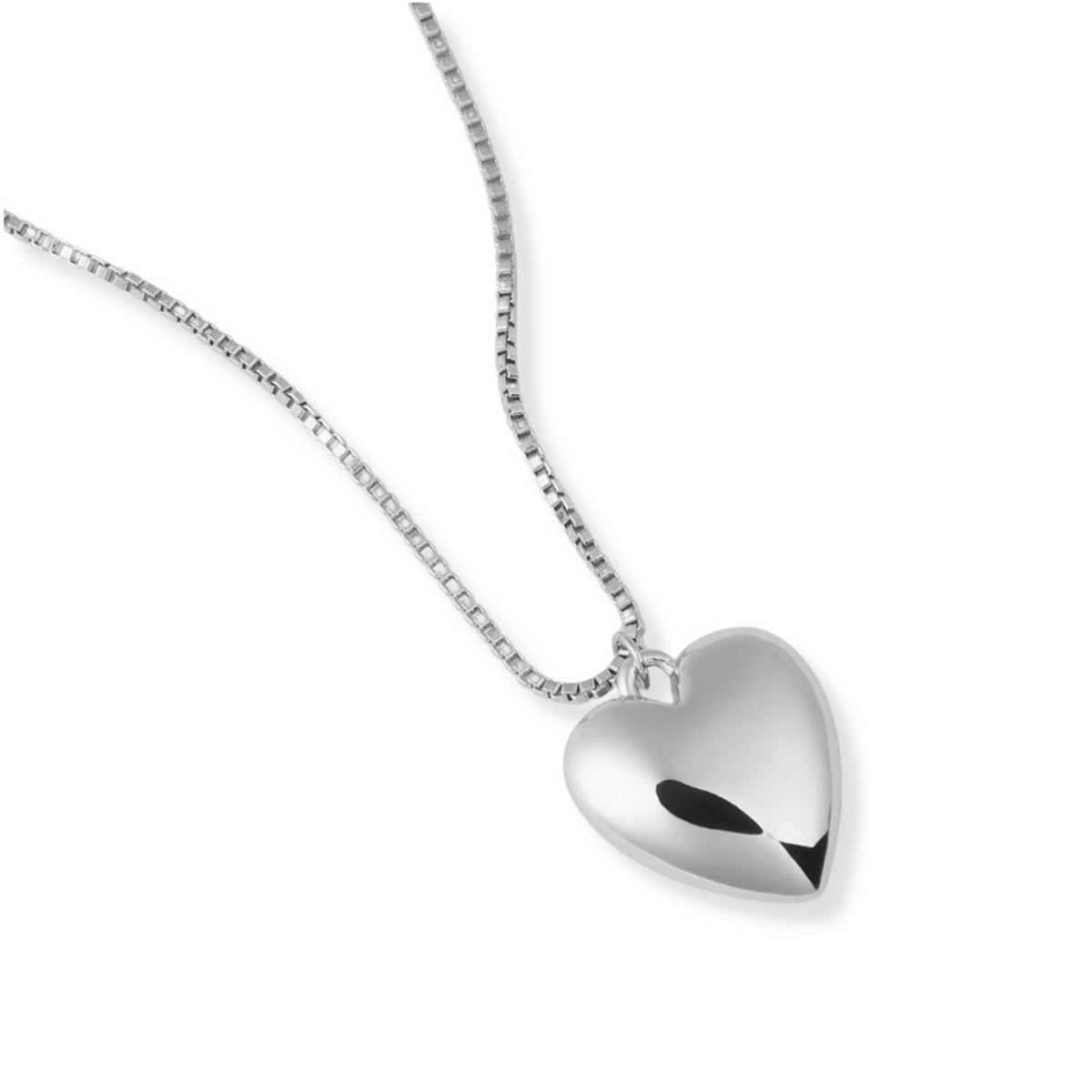 Sparv Mellow Heart silverfärgat halsband 3200201
