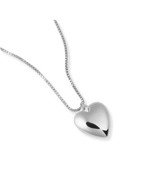 Sparv Mellow Heart silverfärgat halsband 3200201