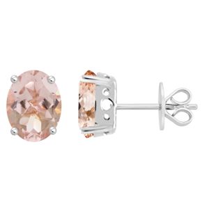 Lykka Elegance pink morganitörhängen main product photo