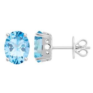 Lykka Elegance blå topasörhängen main product photo