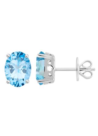 Lykka Elegance blå topasörhängen