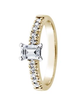 Festive Elinor 507-060-KV diamantring med sidostenar