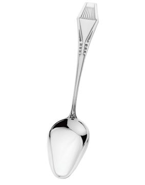 Finland stora efterrätskedar i silver, 6 st