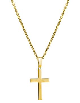 Top Gold silver konfirmationskors 20 mm förgyllt 52 5191 1500
