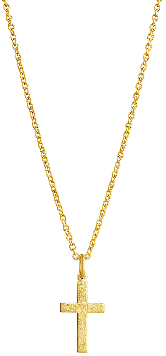 Top Gold silver kors guldpläterad 5256751509