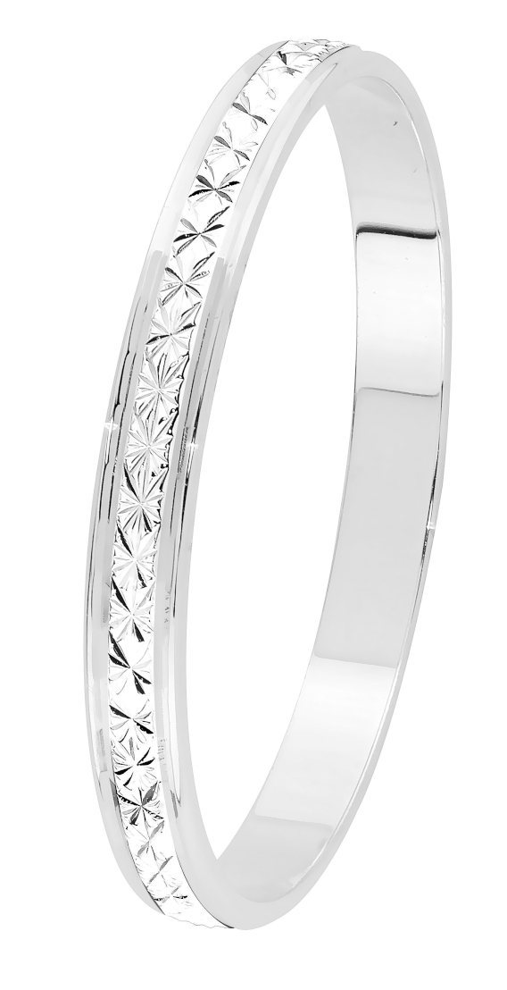 Lykka Exclusive diamantslipad förlovningsring i vitguld 2,6 mm