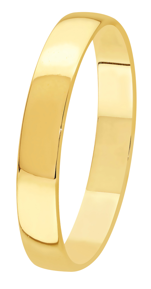 Lykka Exclusive Förlovningsring slät guld