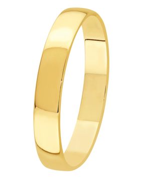 Lykken Exclusive Förlovningsring slät guld