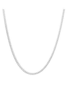 Lykka Basics pansarkedja silver 1,75 mm