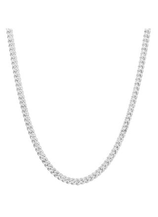 Lykka Basics pansarkedja silver 2,45 mm