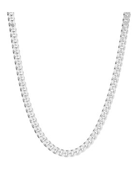 Lykka Basics pansarkedja silver 3,55 mm