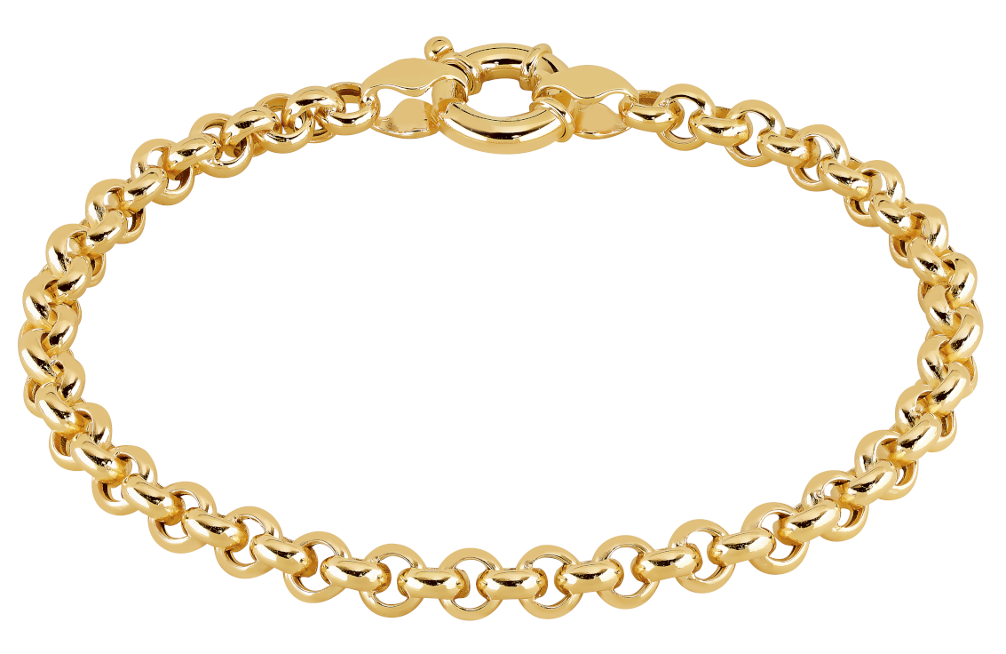 Lykka Basics ärtkedja gulguld 5,3 mm