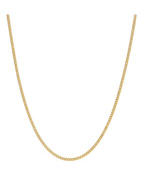 Lykken Basics pansarkedja gulguld 1,2 mm