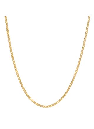 Lykka Basics pansarkedja gulguld 1,4 mm