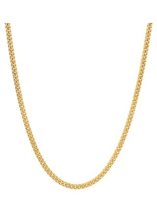 Lykka Basics pansarkedja gulguld 2,1 mm