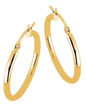 Lykken Casuals hoops gulguld 20 mm