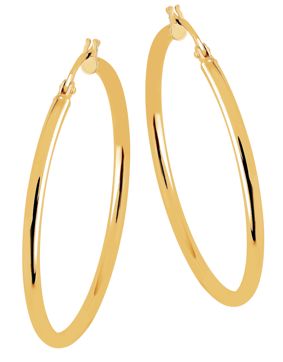 Lykken Casuals hoops gulguld 30 mm