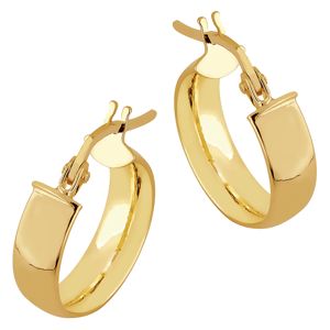 Lykka Casuals hoops i gulguld 10 mm main product photo