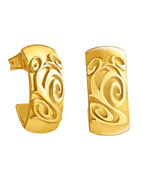 Lempikoru Baroc guld silverörhängen 53 321 00 000