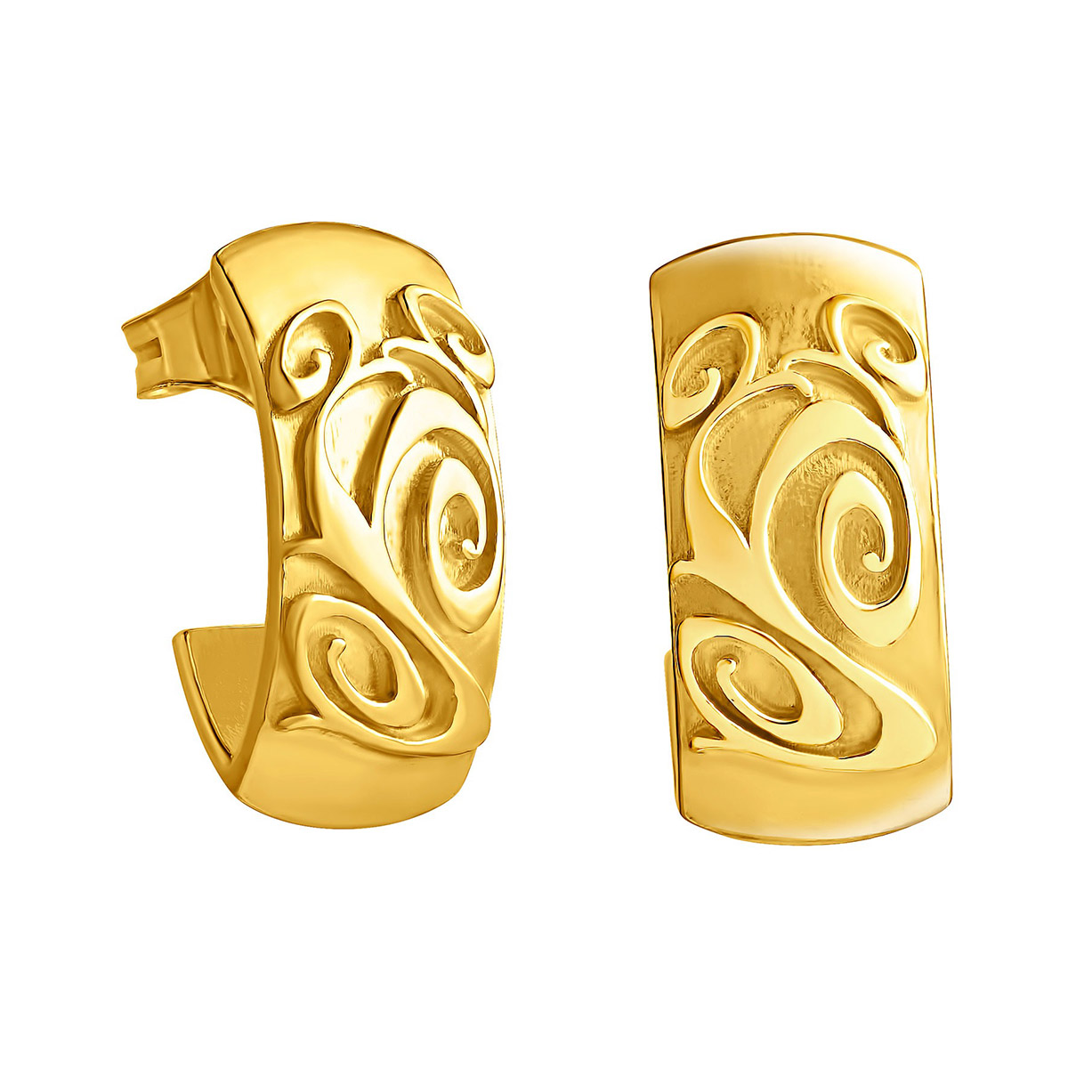 Lempikoru Baroc guld silverörhängen 53 321 00 000