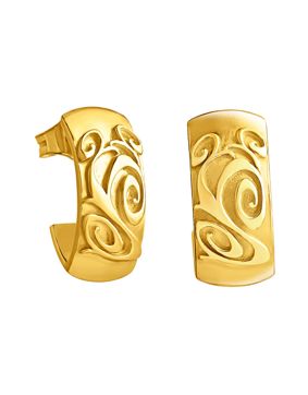 Lempikoru Baroc guld silverörhängen 53 321 00 000