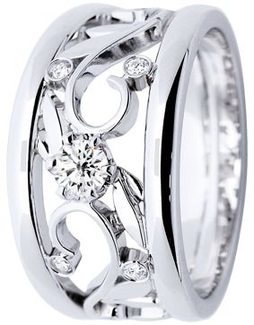 Festive Metsän aarre 538-029-VK diamantring