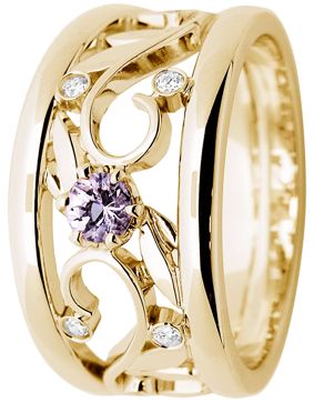 Festive Metsän aarre 538-029M-KK diamantring