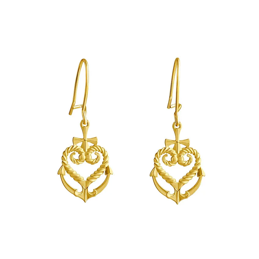 Lempikoru Usko-Toivo-Rakkaus örhängen med krok 20 mm 54 361 00 000