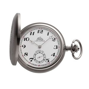 Leijona mekanisk silverfärgat fickur 5532-43 main product photo