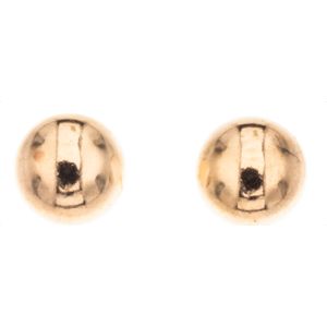 Silver Bar kulaörhängen 6 mm guldpläterad 5664 main product photo