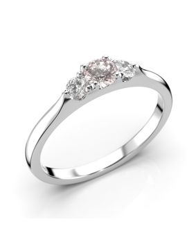 Festive Megan morganit trestens diamantring 571-034M-VK