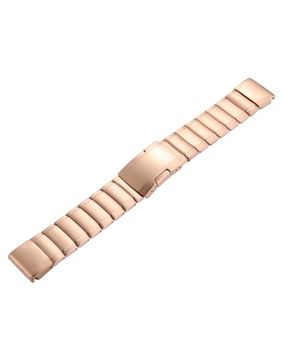 Tiera Garmin Fenix stålarmband quick release rosa guld 20 mm